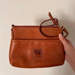 Dooney & Bourke Brown Leather Crossbody